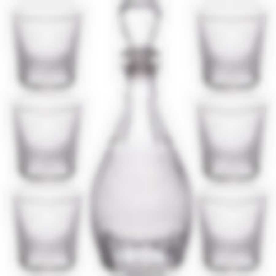 Набор для вина 7пр. "Спираль" графин+6 стаканов