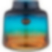 Ваза Leona blue amber высота 20 см