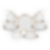 Чайный набор lefard Crown 12 пр. на 6 пер. 300 мл золотой 