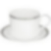 Чайная пара lefard Crown 300 мл платиновая 