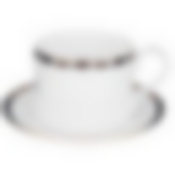 Чайная пара lefard Glamour 300 мл синяя 