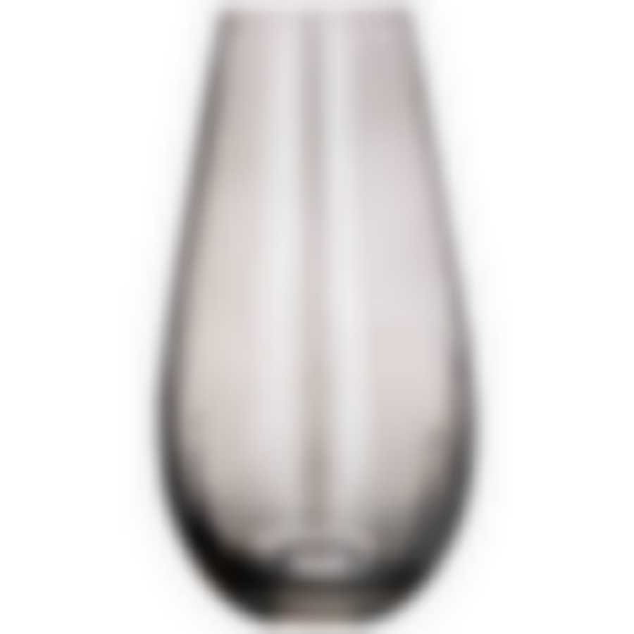 Ваза Waterfall smoky высота 24,5 см