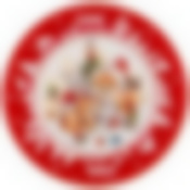 Тарелка закусочная lefard Елка 19см красная 