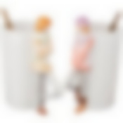 Набор кружек из 2 шт. Влюбленные 450 мл. с ложками 