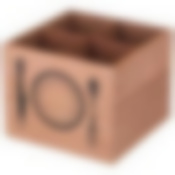 Подставка для столовых приборов коллекция Vintage home 15*15*12 см