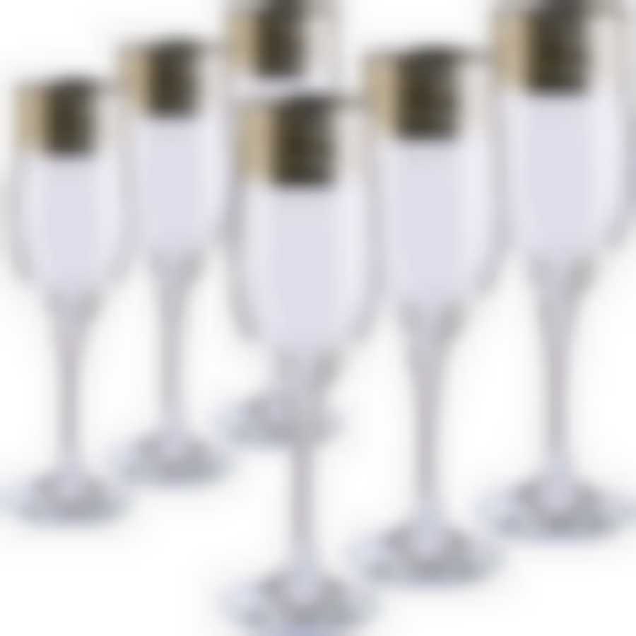 Набор бокалов д/шамп 6шт."Версаче"