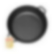 Жаровня чугунная 320 с 2-мя ручками без крышки