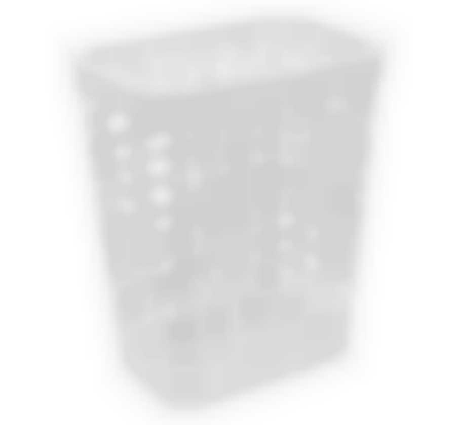 Корзина для белья ХАОС 32л (белый)