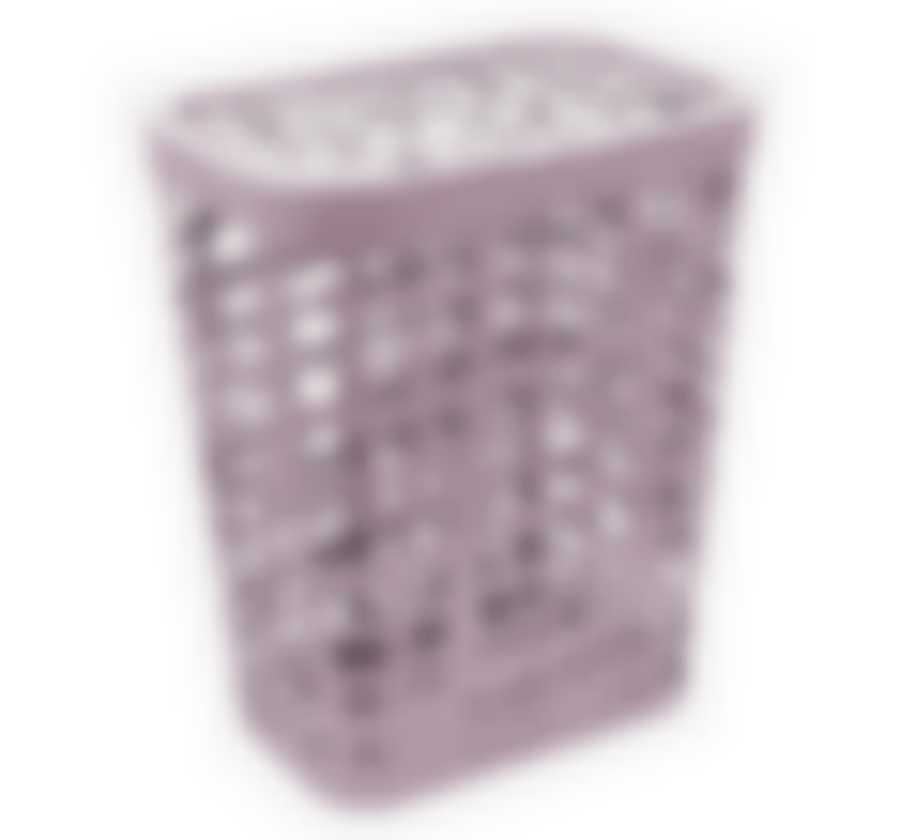 Корзина для белья ХАОС 32л (лавандовый)