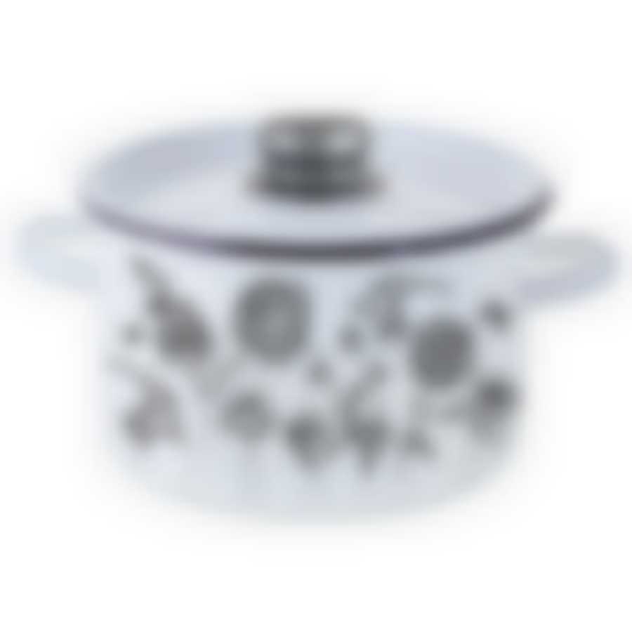 Кастрюля эмал цил Je t’aime 4,5л ТМ Appetite