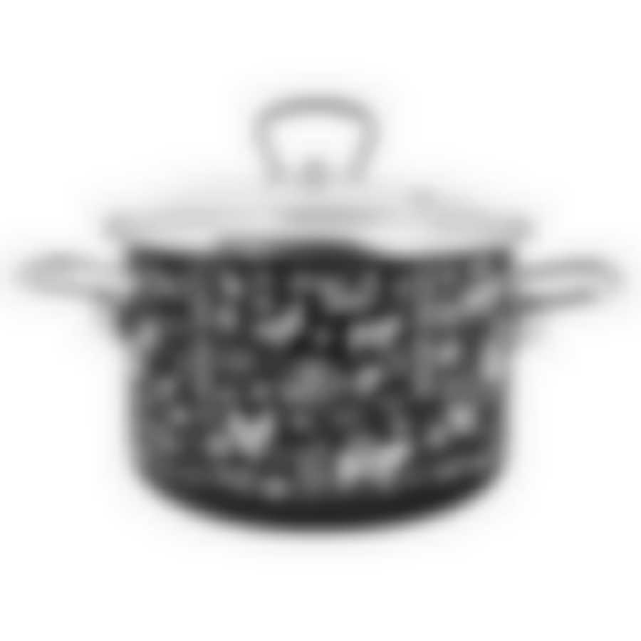 Кастрюля эмал цил Ferma 5,5л TM Appetite