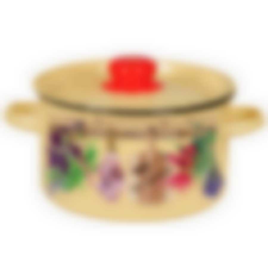 Кастрюля эмал цил La Speсio 1,5л ТМ Appetite 1c15c/1