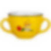 БУЛЬОННИЦА С РУЧКАМИ КОЛЛЕКЦИЯ "ВЕСЕЛЫЙ СМАЙЛИК" 450 МЛ 11*16*7,6 СМ