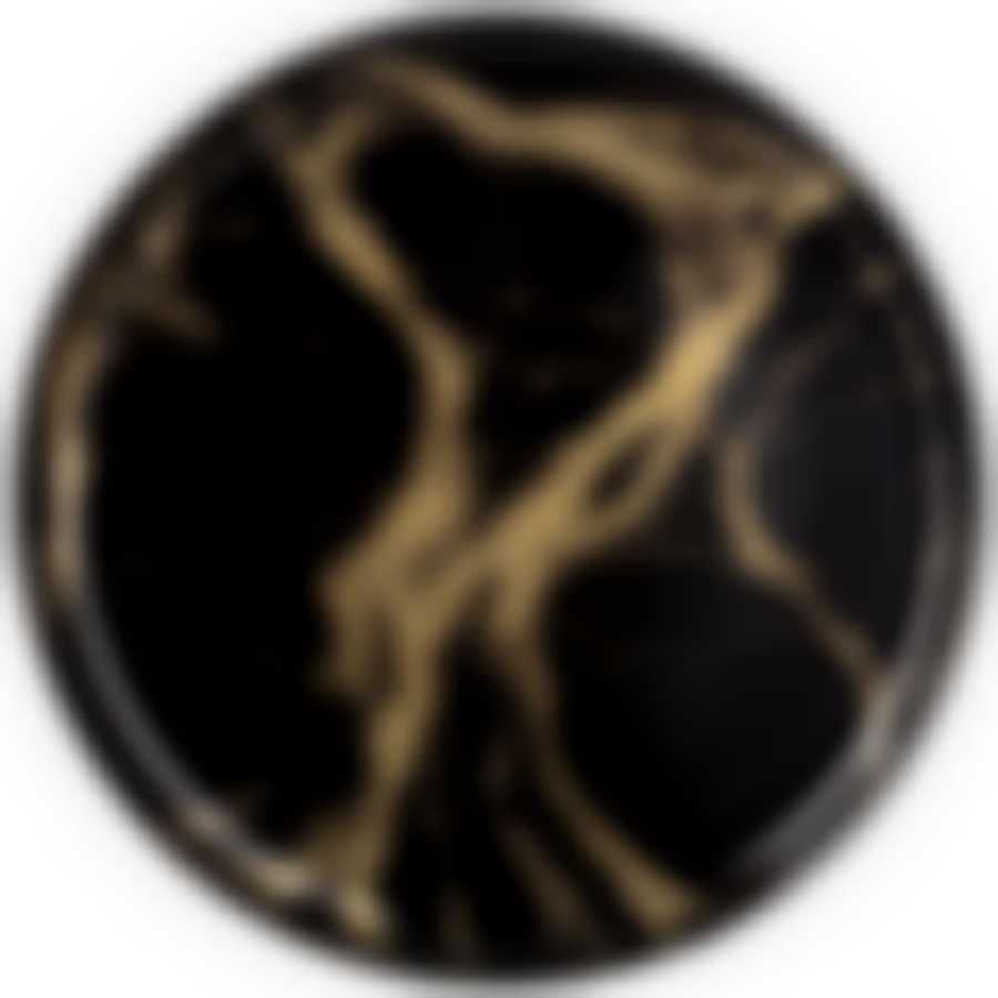 Тарелка обеденная Black marble диаметр 28 см, высота 2 cм
