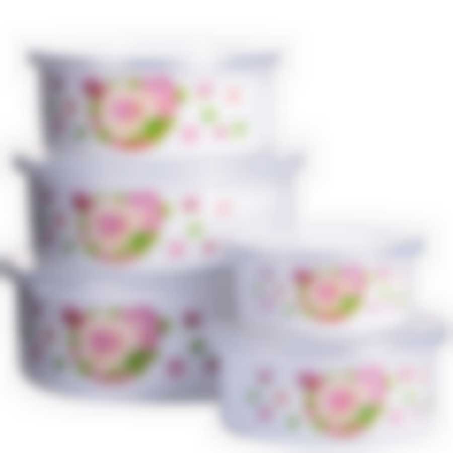 Набор мисок 5пр с/кр "Розы" МВ