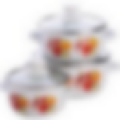 Наб/кастрюль 6пр ЭМАЛЬ 12х14х16см МВ