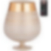 Ваза napolion Julia gold white высота 23см