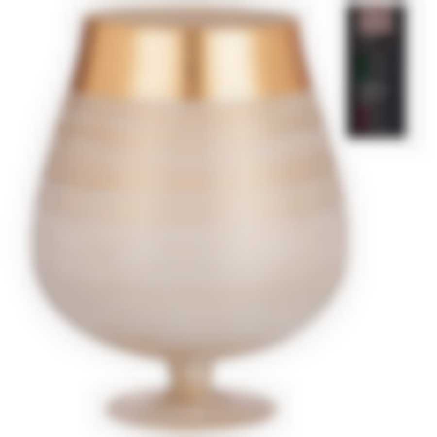 Ваза napolion Julia gold white высота 23см