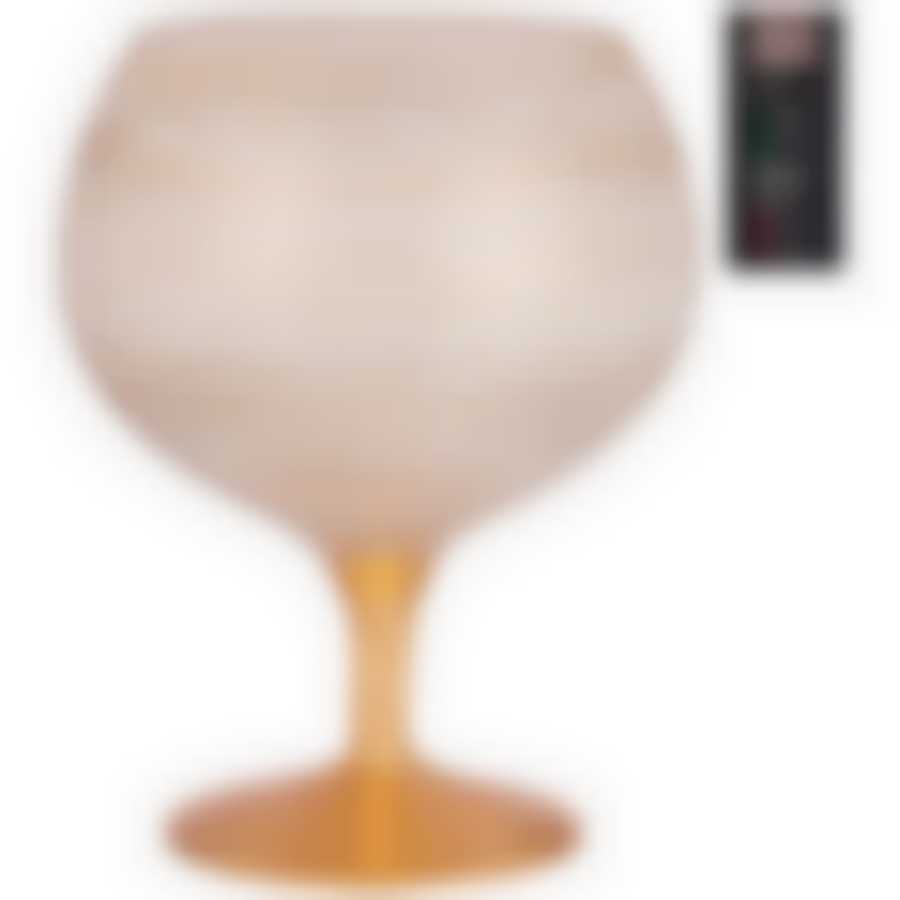 Ваза globo Julia gold white высота 30см