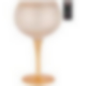 Ваза globo Julia gold white высота 40см