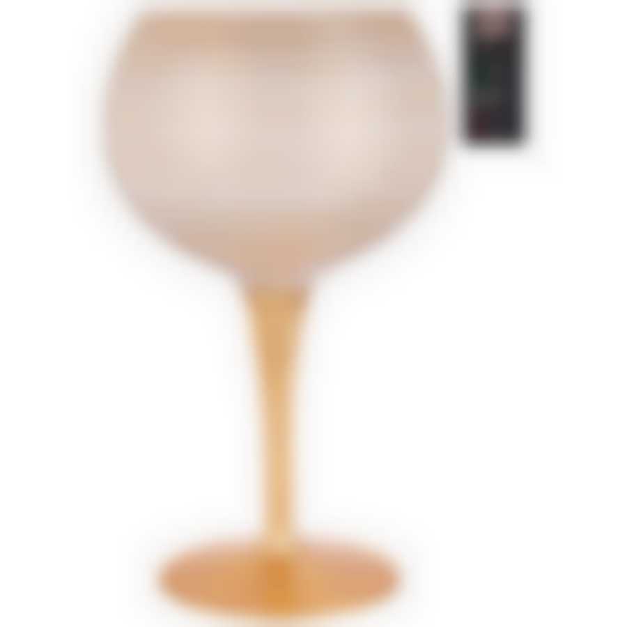 Ваза globo Julia gold white высота 40см