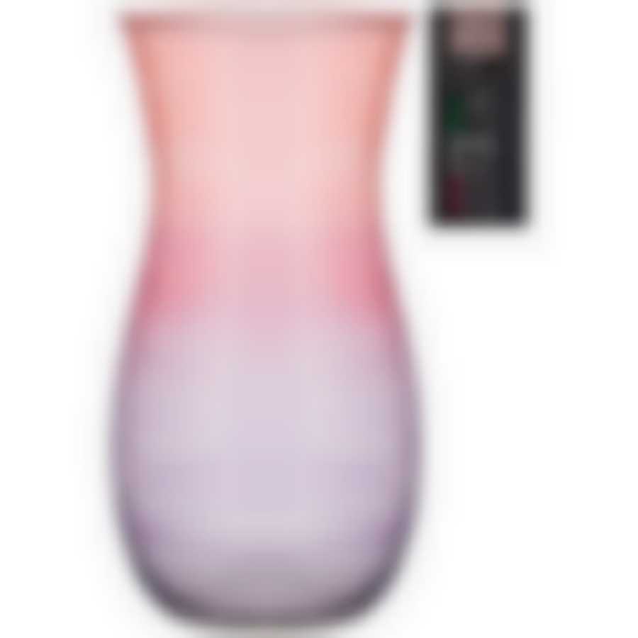 Ваза claudia Violet pink drops высота 26см