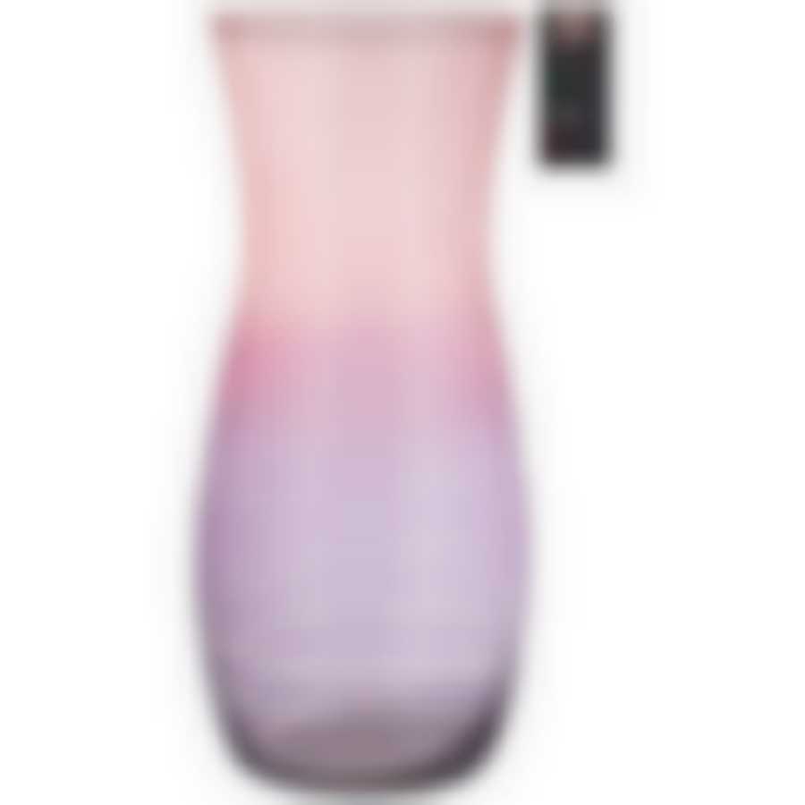 Ваза claudia Violet pink drops высота 37см