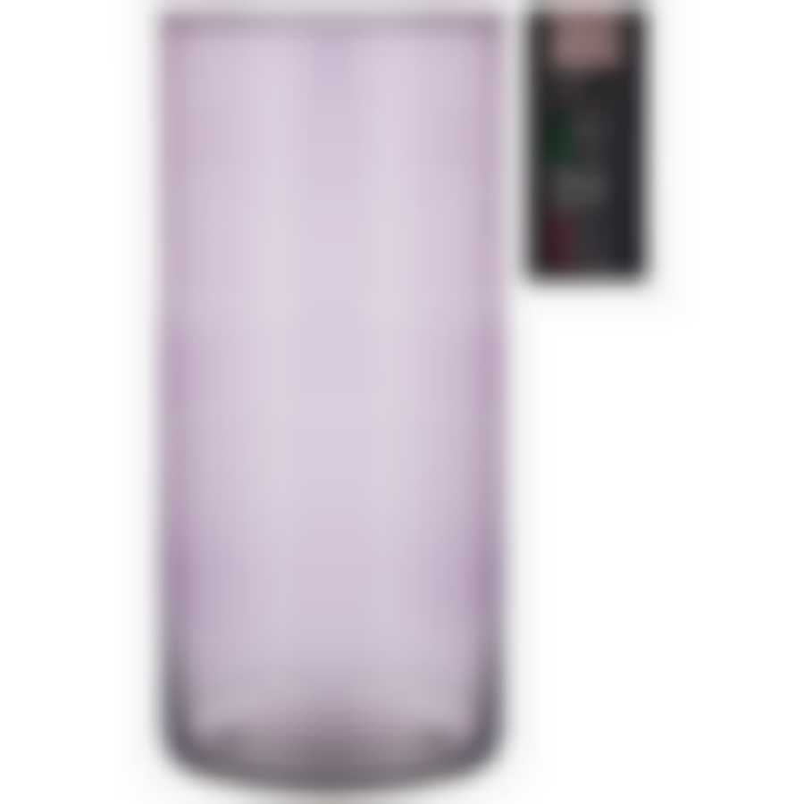 Ваза cilindro Lilac drops высота 26см диаметр 12см