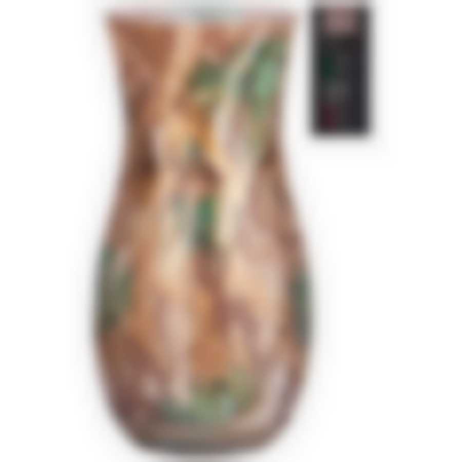 Ваза claudia Aurora green высота 26см