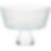 Блюдо на ножке Alabaster white диаметр 21 см, высота 16 cм