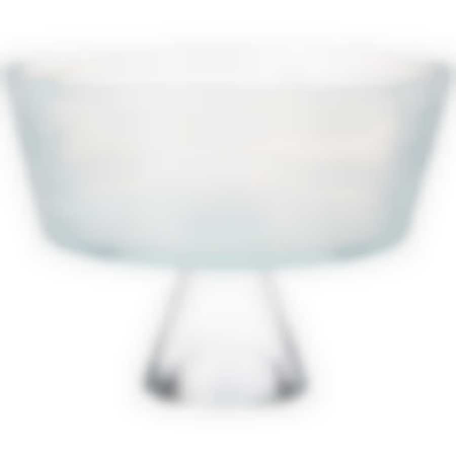 Блюдо на ножке Alabaster white диаметр 21 см, высота 16 cм