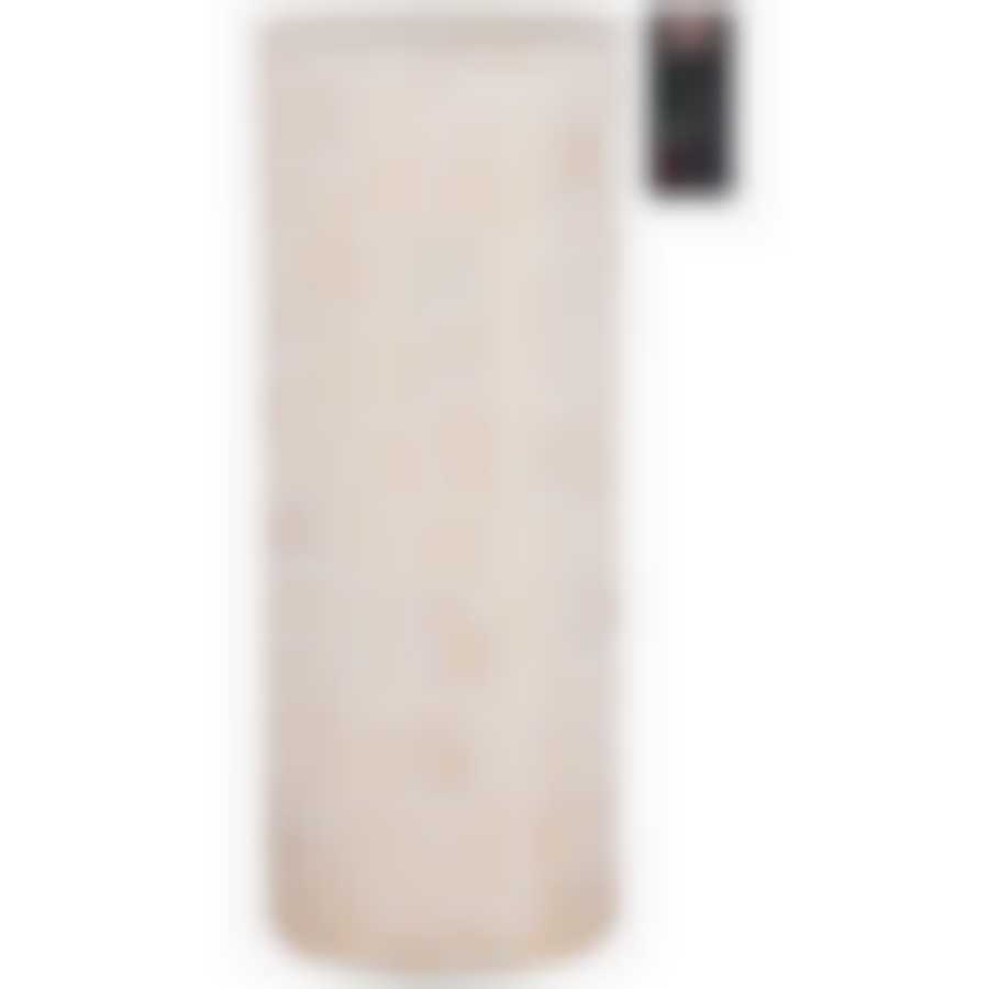 Ваза cilindro Tailor gold white высота 40см диаметр 15