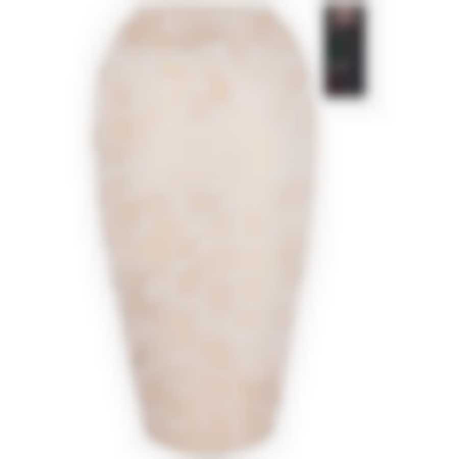 Ваза fidelis Tailor gold white высота 37см