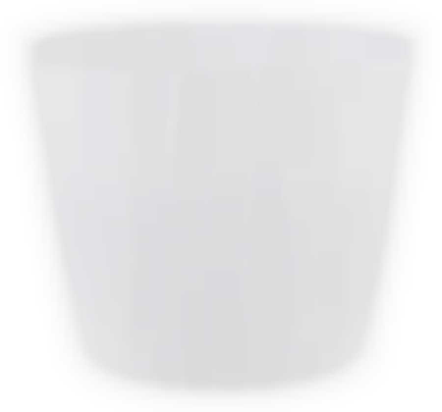 Кашпо ВОЛНА D250мм 8л с вкладышем  Белый