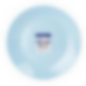 Тарелка десертная ЛИЛИ ЛАЙТ БЛЮ 18см