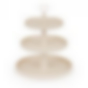 Фруктовница "Феерия" 3-х ярусная (бежевый)