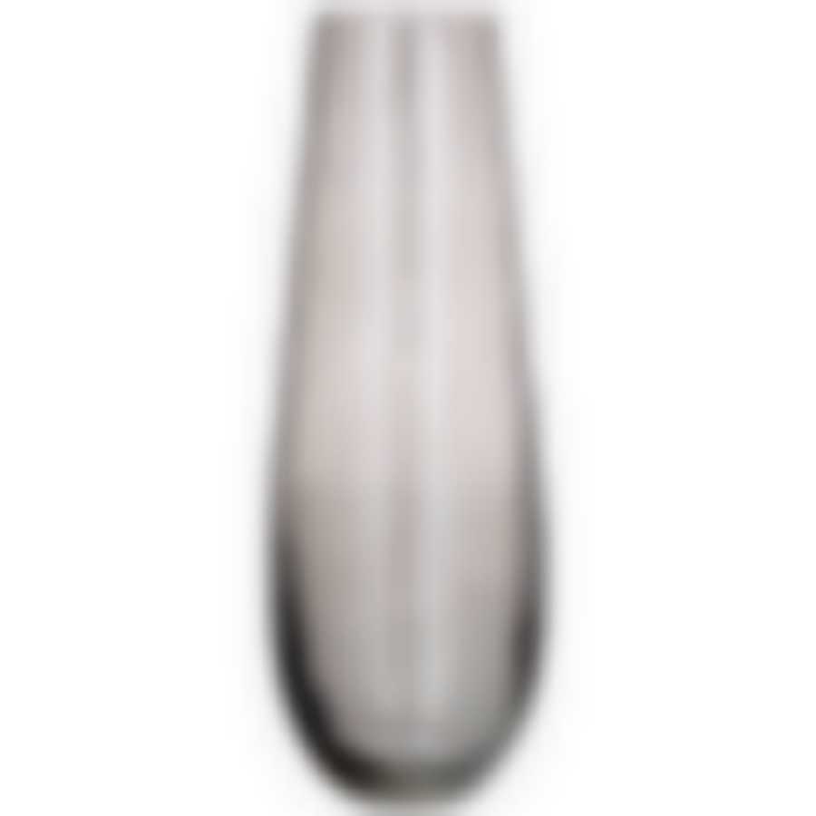 Ваза Waterfall smoky высота 34 см