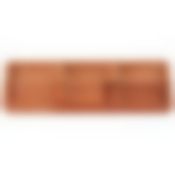 Менажница прямоугольная agness Native 3 секции 30 х 10 х 2,0 см