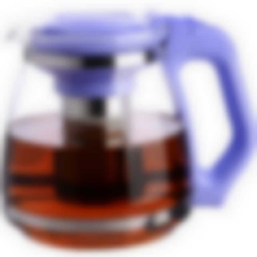 Чайник заварочный син 1,5 л стекло MB