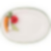 Блюдо овальное Овощи 35*26 см.