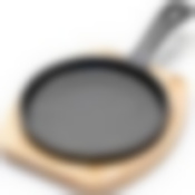 Сковорода чугун 13см с дерев.подст. МВ