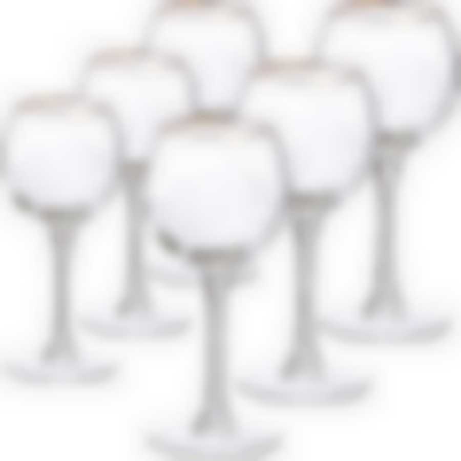 Набор 6 фужеров "Королевская лилия",200 мл