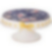 Тортовница на ножке lefard Grace 25*14 см синяя 