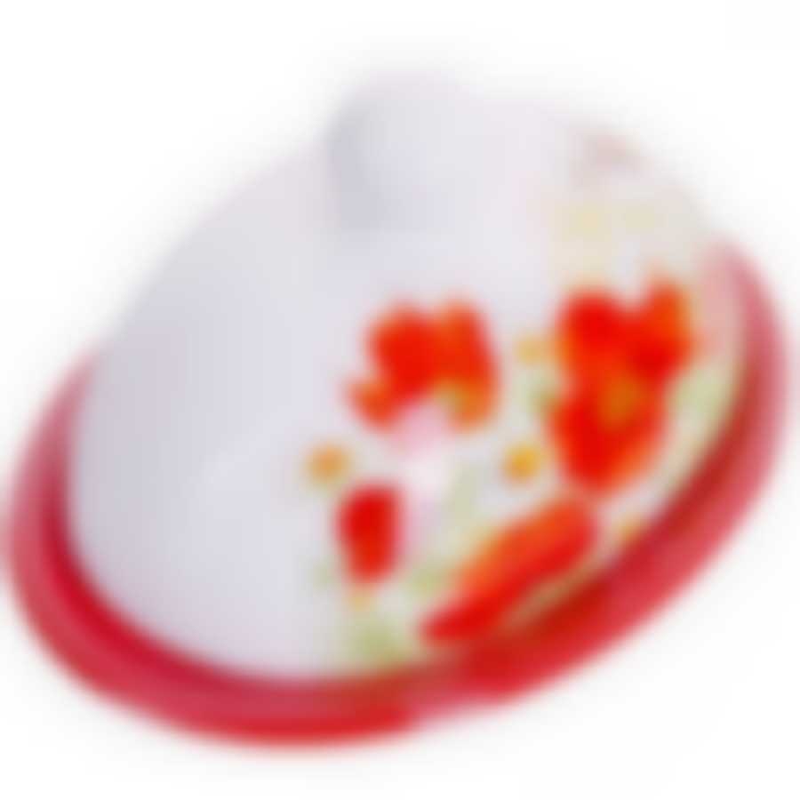 Маслёнка с крышкой Маки LR