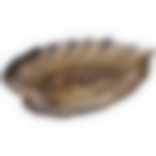 Блюдо глубокое Bohemia black 37x26.5x5см