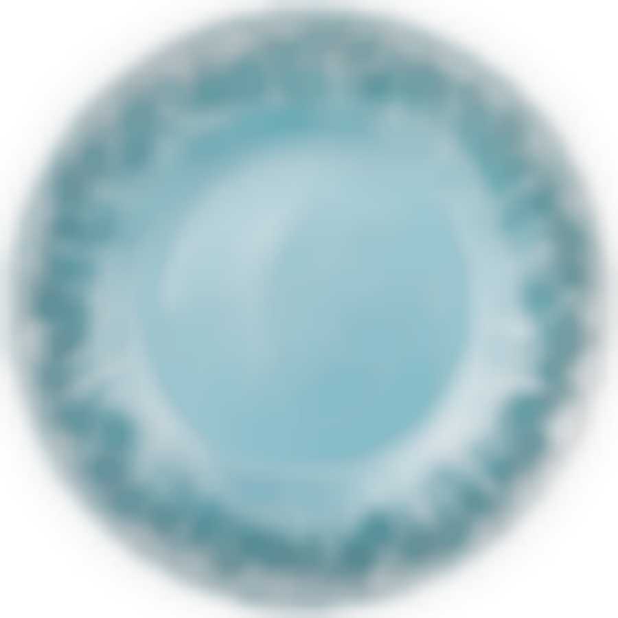 Тарелка Pastel glow mint 28см