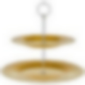 Этажерка двухъярусная Golden glow 28/21 см