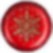 Тарелка Snow red 17 см