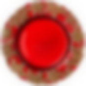 Тарелка Celebration red 22 см