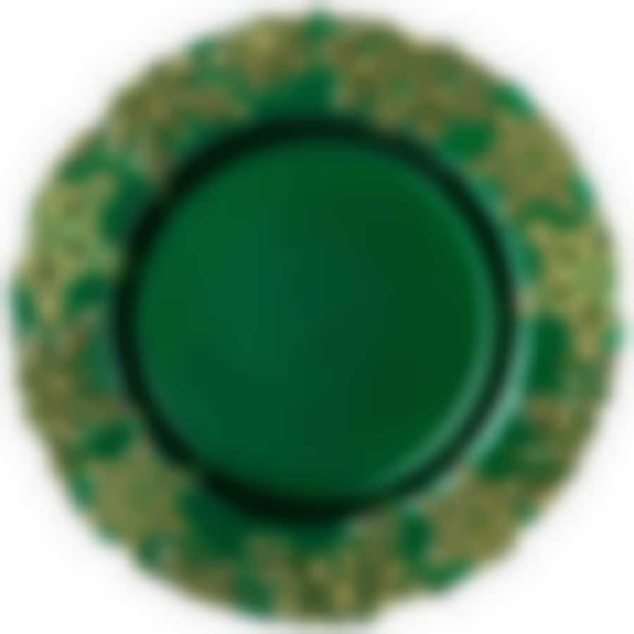 Тарелка Celebration green 22 см